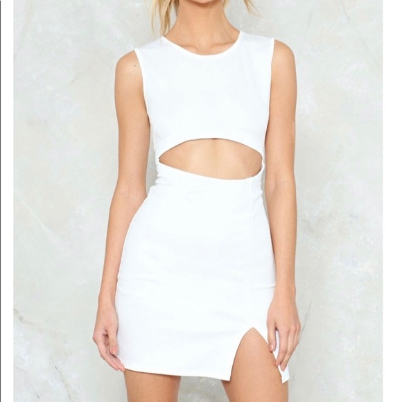 Nasty Gal Dresses & Skirts - Nasty Gal mini white dress Nasty Gal Dresses & Skirts - Nasty Gal mini white dress